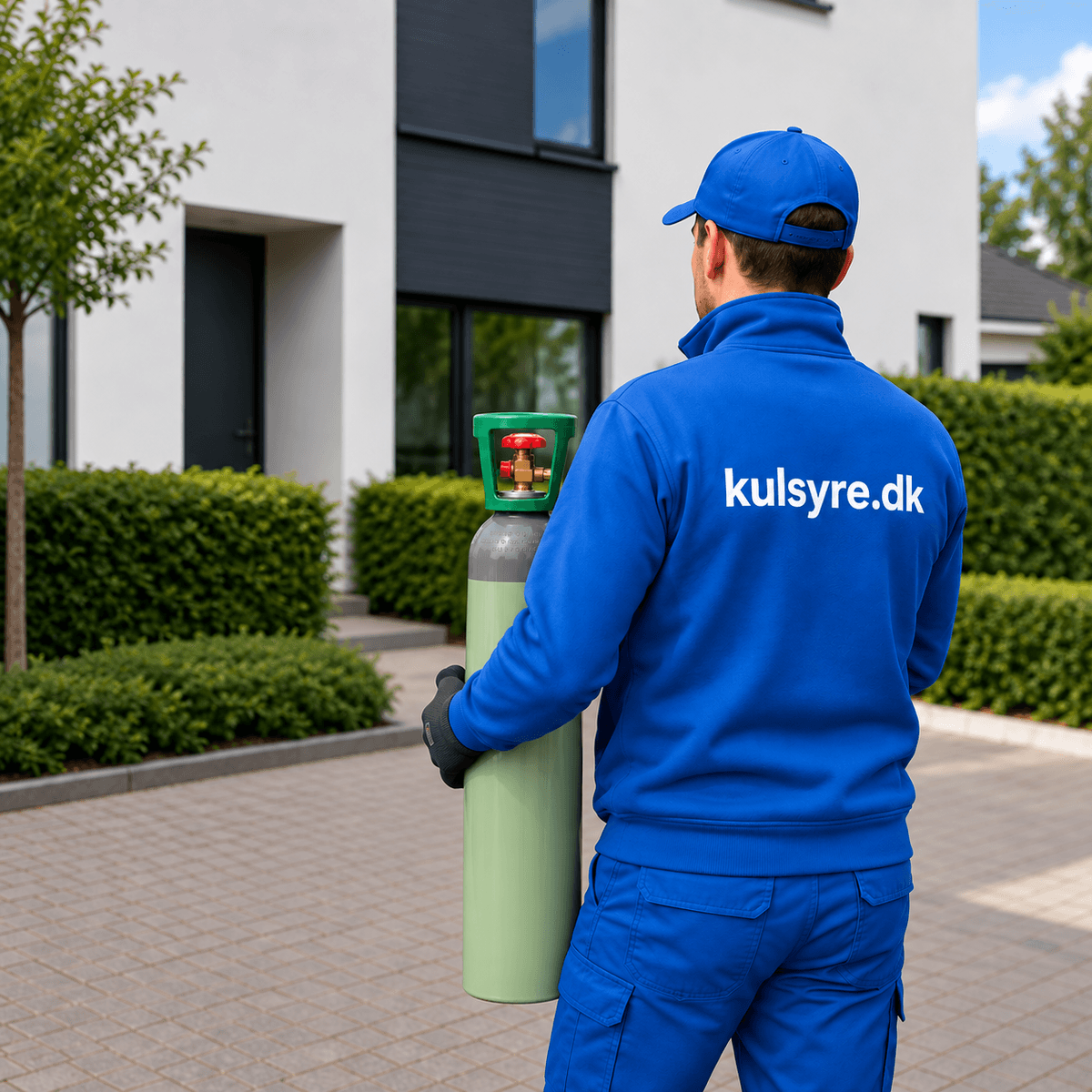 Levering af kulsyreflasker og udstyr